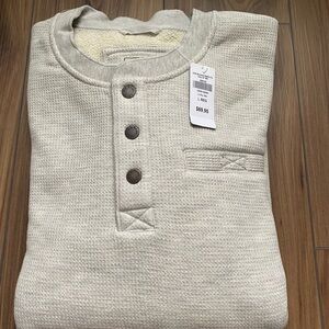 L.L. Bean Men's Light Gray Crewneck Sweater